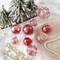 Christmas Ball Ornaments Shatterproof Clear (Red) - 10.31 x 6.77 x 6.54 inches